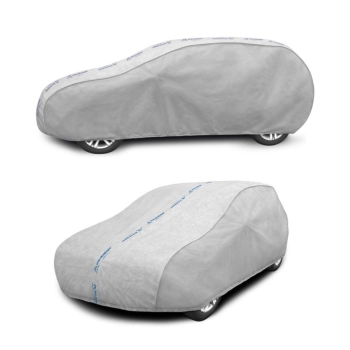 Wodoodporny nieprzemakalny pokrowiec plandeka na samochód Basic Garage XL (Hatchback/Kombi) 455-485 cm